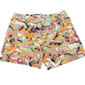 NWT Marine Layer Coronado Board Short Men's Sz 34 Vintage Floral Print 6&quot; Inseam