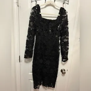NWT Nutsnbolt black open lattice lace gothic bustier dress Large women’s