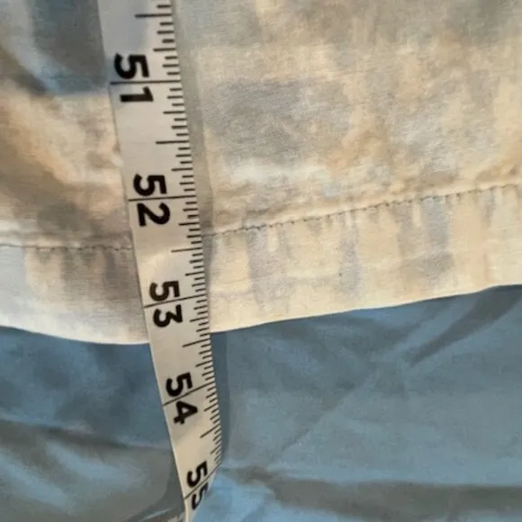 NWT R13 Overalls Cloudy Blue Cropped Overalls Large Wide Leg Cotton
