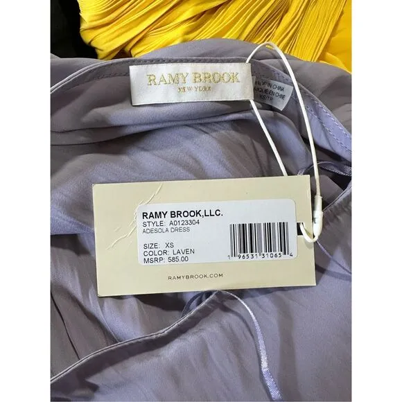 NWT RAMY BROOK Adesola Dress In Lavender Size XS $585