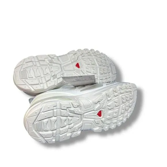 NWT Salomon ACS   Men's Trail Hiking Shoes Men 7 Women 8 White Sneakers