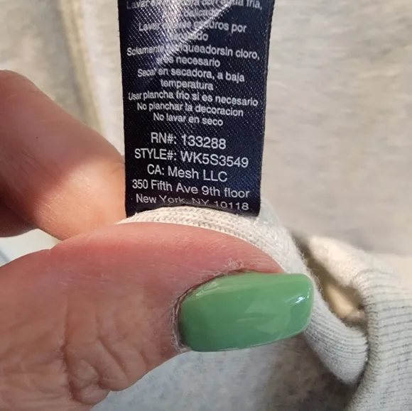 NWT Sperry Top-Sider Gray Dress Size S