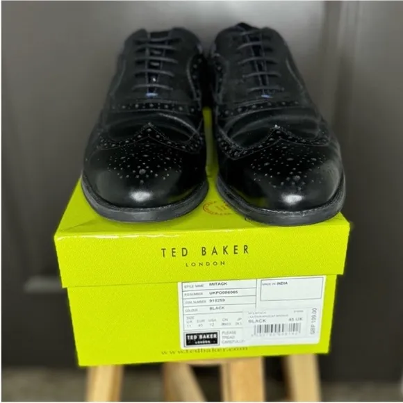 ⚡️⚡️NWT Ted Baker MFS-Mitack Brogues | Size 12 | Classic Style, Modern Edge |
