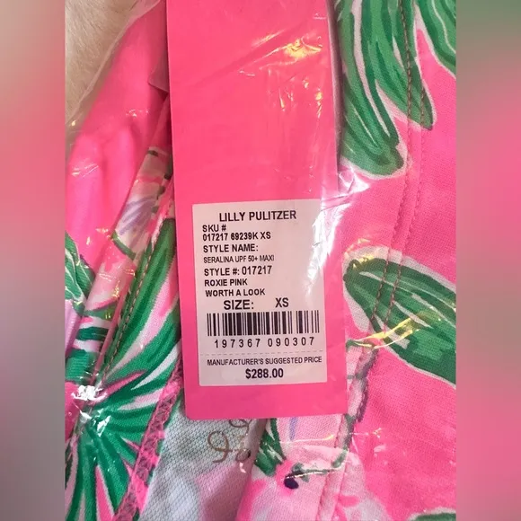 NWT UPF 50  ChillyLilly Seralina Maxi Dress Roxie Pink Worth a Look - XS