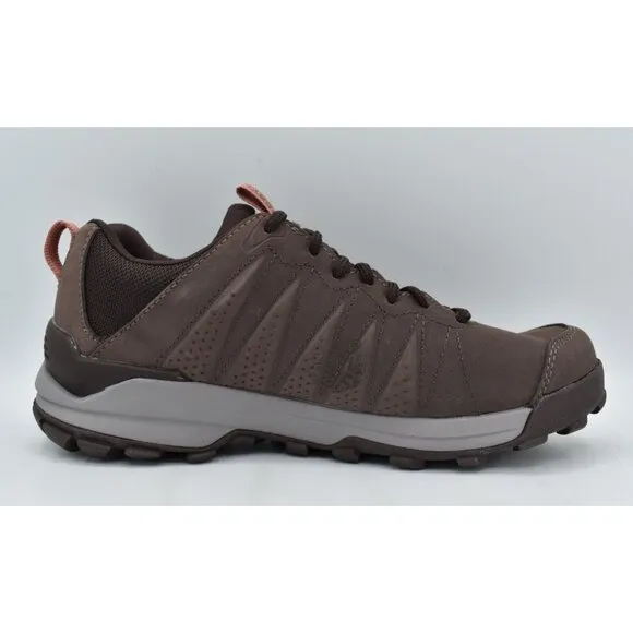 Oboz Footwear Womens Size 8 Sypes Low Nubuck Leather Waterproof Hiking Shoes