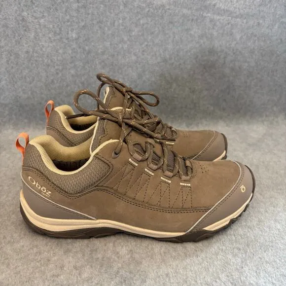 Oboz Ousel Women's Size 8.5 Brown Waterproof Hiking Trail Outdoor Shoes Sneakers