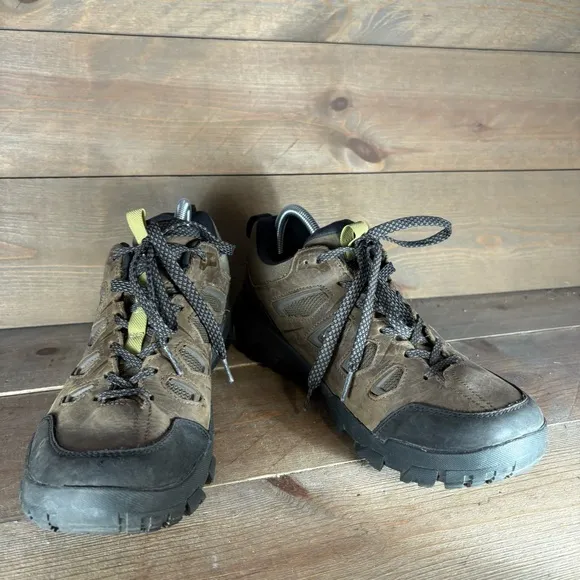 oboz sawtooth X mens size 10 shoes brown leather athletic hiking sneakers