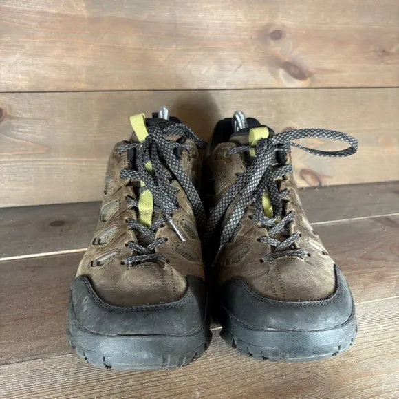 oboz sawtooth X mens size 10 shoes brown leather athletic hiking sneakers