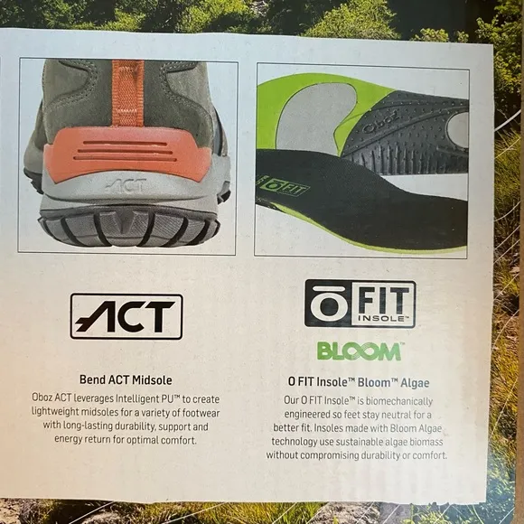 Oboz Sypes Low Leather Waterproof B-Dry Hiking Shoes