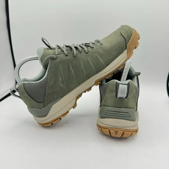 Oboz Sypes Low Leather Waterproof Thyme Hiking Shoe Women Size 8 B-Dry Comfort