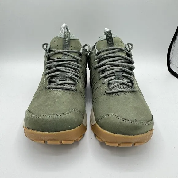 Oboz Sypes Low Leather Waterproof Thyme Hiking Shoe Women Size 8 B-Dry Comfort