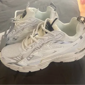 Off-White Athletic Shoes in White and Gray