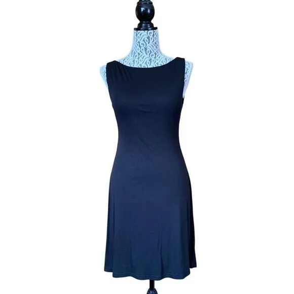 OGLMove Cooling Open Back Bandless Brami Mini Dress - Black Size M
