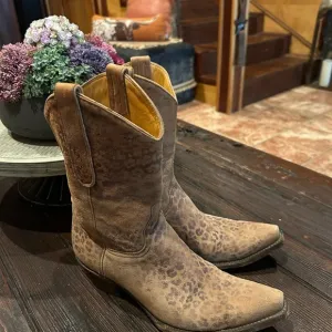 Old Gringo Loepardito Print Cowboy Boots