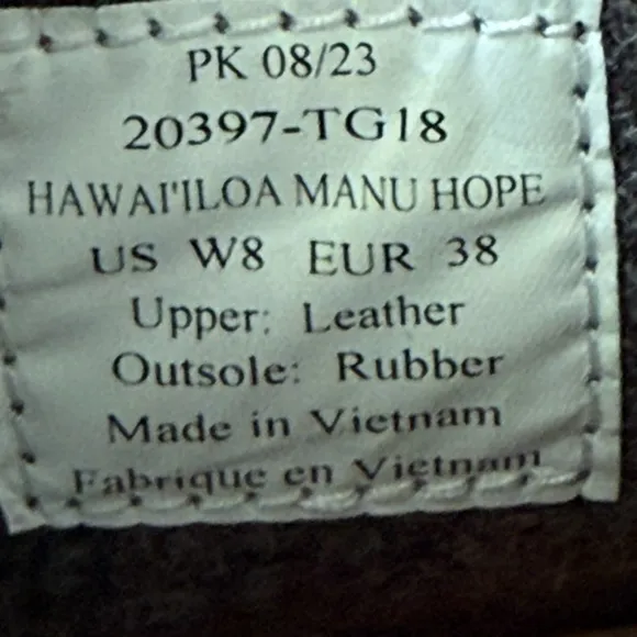 Olukai Hawai‘iloa Manu Hope $160 Women’s Waterproof Booties size 8 W