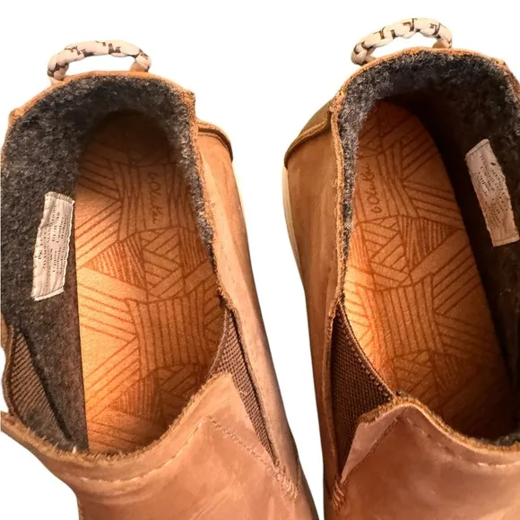 Olukai Hawai‘iloa Manu Hope Taupe Boots Booties Waterproof Size (7.5-) 8 in EUC