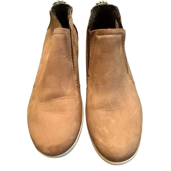 Olukai Hawai‘iloa Manu Hope Taupe Boots Booties Waterproof Size (7.5-) 8 in EUC