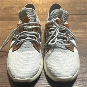 OluKai Stylish NWOT Men's grey and Brown Sneakers men’s size 9