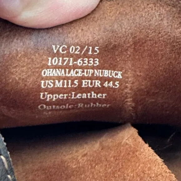 Olukia Men's Brown Leather Shoes