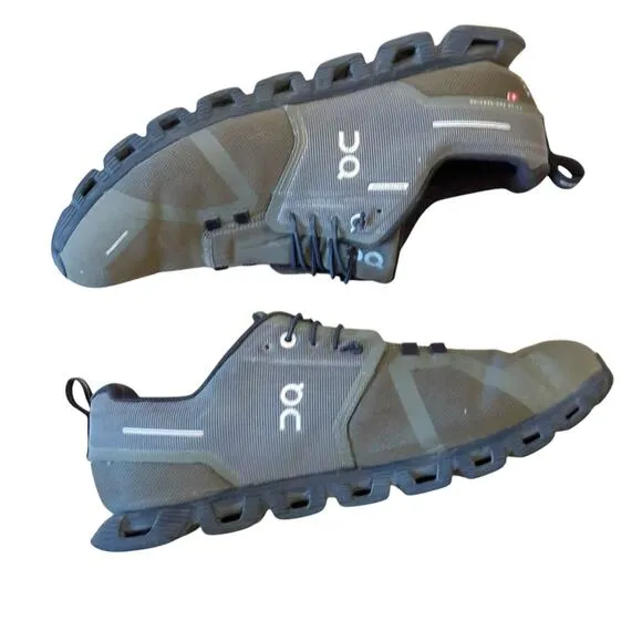 On Cloud 5 Waterproof Comfort Sneaker Shoes Men's Green Size 10.5