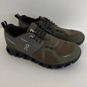 On Cloud 5 Waterproof Running Shoes Olive Green CloudTec Womens Size 9