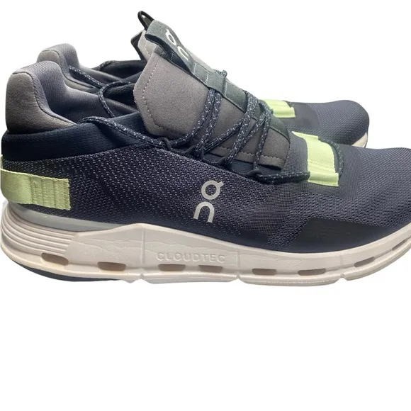 On Cloudnova Running Training Sneakers CloudTec EclipseMeadow Men  size 12.5