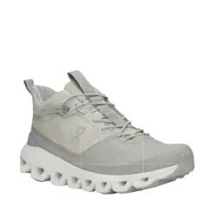 On Running Women’s Sz 9 Cloud Hi Sneakers Glacier Gray Cream Shoes Hi-top