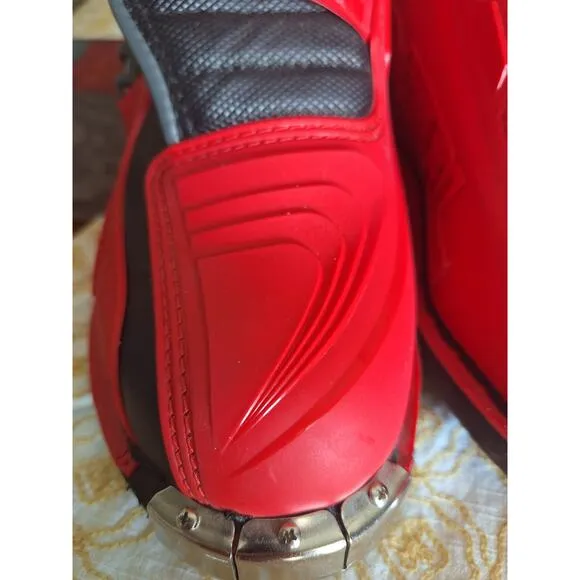 O'Neal Element Motorcycle Boots Off-Road MX Motocross Red Size 10 US- Excellent!