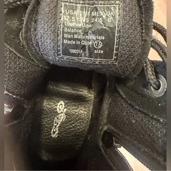 Orange County Choppers Black Leather Motorcycle Boots