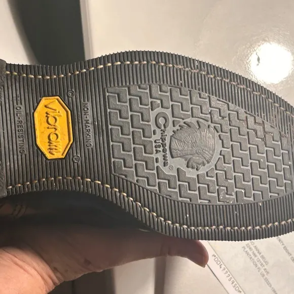 Original Chippewa Police Steel toe motorcycle boots (now made by Intapol)