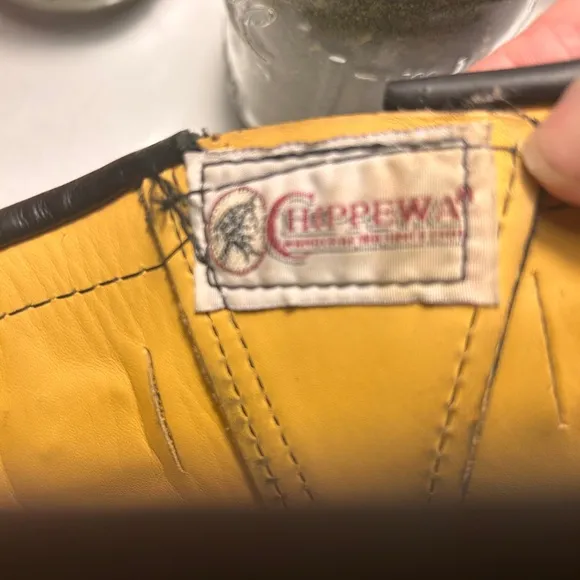 Original Chippewa Police Steel toe motorcycle boots (now made by Intapol)