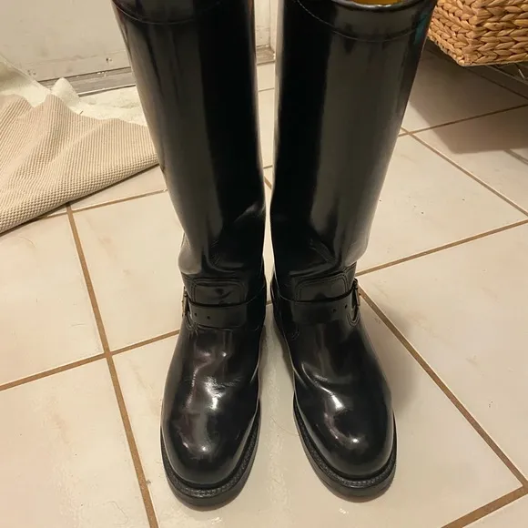 Original Chippewa Police Steel toe motorcycle boots (now made by Intapol)