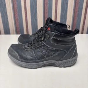Orthofeet Hunter Waterproof  Mens Size 8 2E Walking Shoes Comfort Boots Black