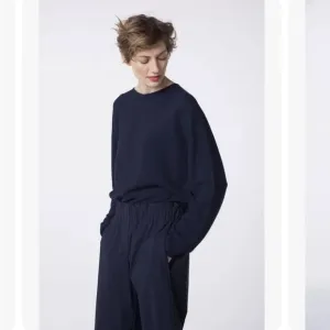 Oska 100% wool Pullover Roftoop navy size 2