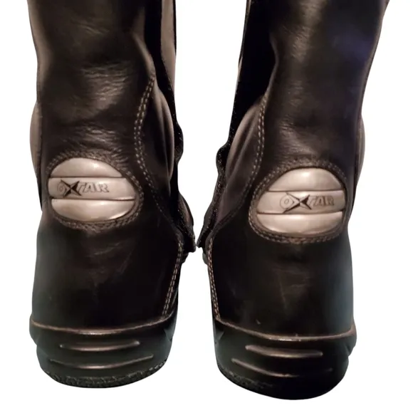 Oxtar Matrix Gore-Tex Black Motorcycle Riding Boots Men's Size 10.5, Eur 44