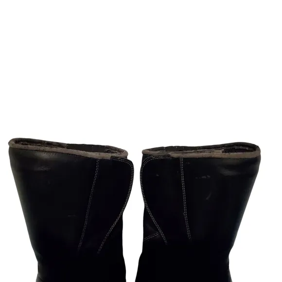 Oxtar Matrix Gore-Tex Black Motorcycle Riding Boots Men's Size 10.5, Eur 44