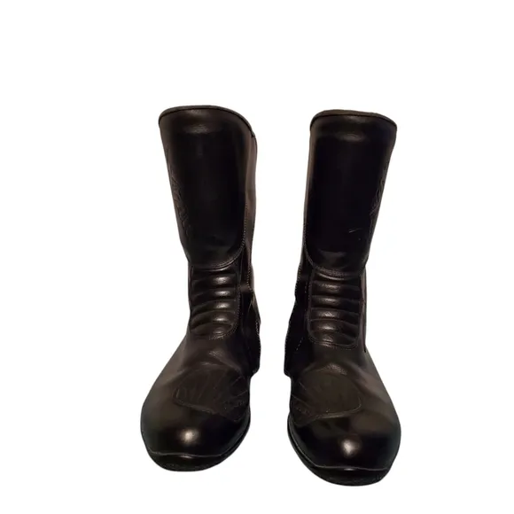 Oxtar Matrix Gore-Tex Black Motorcycle Riding Boots Men's Size 10.5, Eur 44