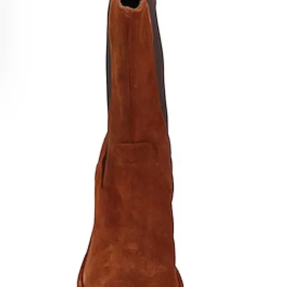 Paolo  Ferri Suede Ankle Boots by Anthropologie size 38 eu (8-8.5}