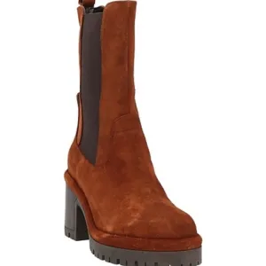 Paolo  Ferri Suede Ankle Boots by Anthropologie size 38 eu (8-8.5}