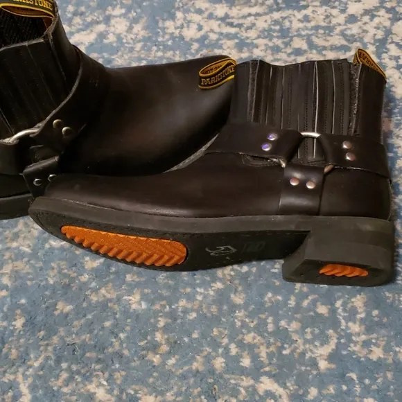 Parkside Black LeatherShort Boots size 10 1/2