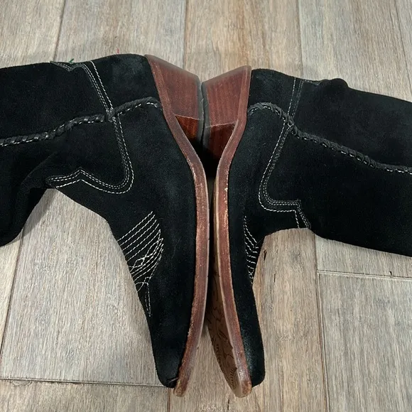 PATRICIA NASH Bergamo Western Mid-Shaft Boots size 9- EUC