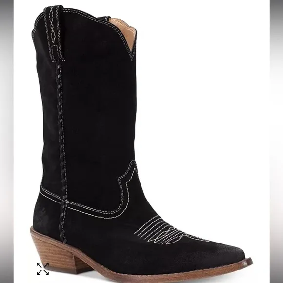 PATRICIA NASH Bergamo Western Mid-Shaft Boots size 9- EUC