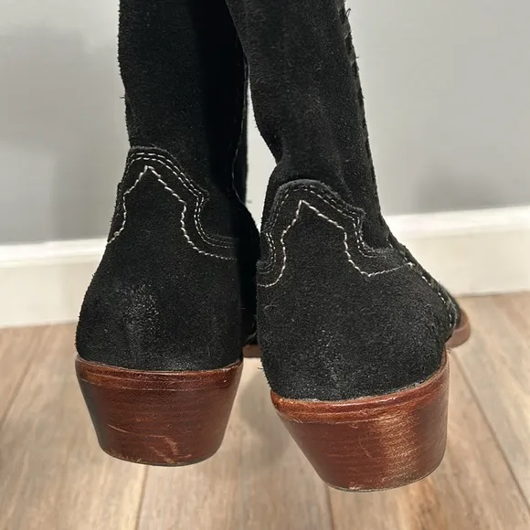 PATRICIA NASH Bergamo Western Mid-Shaft Boots size 9- EUC