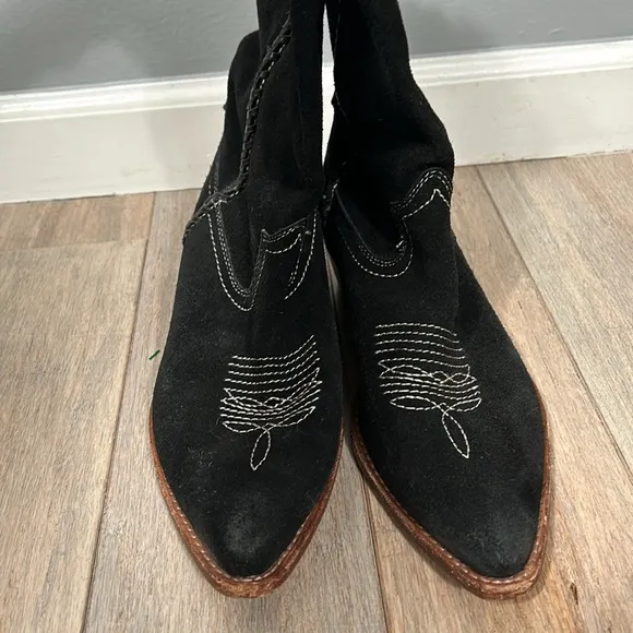 PATRICIA NASH Bergamo Western Mid-Shaft Boots size 9- EUC