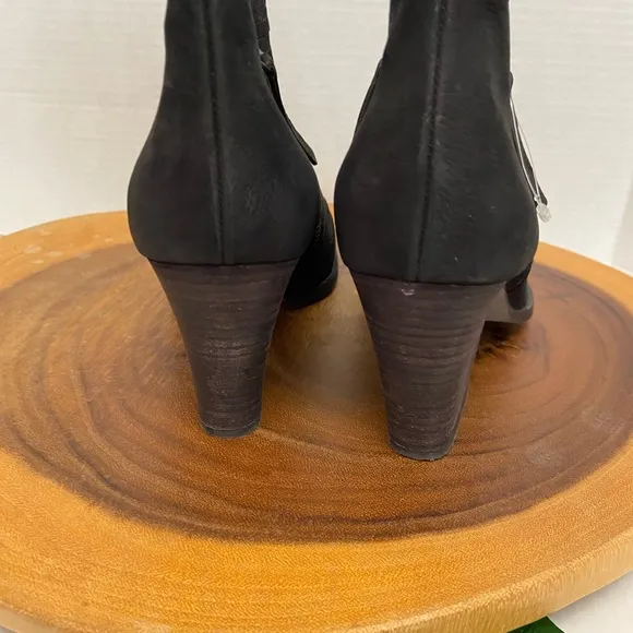 Paul Green Leather Ankle Boots