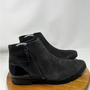 Paul Green Womens Suede Leather Dina Ankle Boots Gray Size 7.5‎