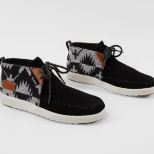 Pendleton La Brea Aztec Lace Up Water Resistant Wool Suede Chukka Boots Size 12