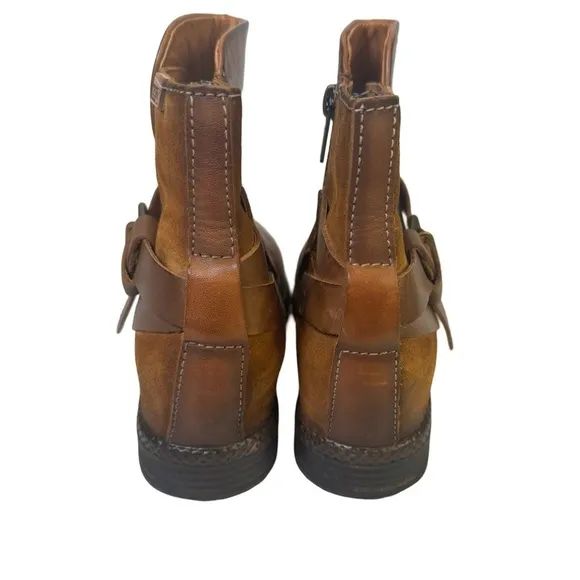Pikolinos Ankle Boots Brown Leather Size 39 8.5