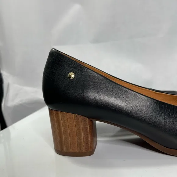 Pikolinos genuine leather black shoes, NWOB, size 39