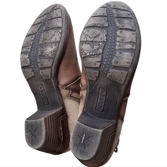 Pikolinos Rotterdam 902 Leather Booties, Size 39